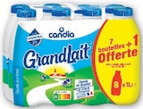 Lait UHT demi-écrémé - GRANDLAIT en promo chez Super U Montpellier à 7,99 €