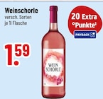Trinkgut Burgau - Weinschorle Angebot im Prospekt Weinschorle bei Trinkgut im Burgau Prospekt für 1,59 €