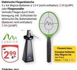 Elektrische Fliegenklatsche im Angebot bei GLOBUS in Gera Elektrische Fliegenklatsche Angebote von Gardigo bei GLOBUS Gera für 2,99 €