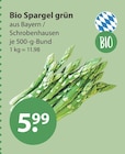 Bio Spargel grün im aktuellen V-Markt Prospekt für 5,99 €