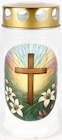 Grablicht „Kreuz“ oder „Rosen“ im Angebot bei Thomas Philipps in Reutlingen Grablicht „Kreuz“ oder „Rosen“ Angebote bei Thomas Philipps Reutlingen für 1,99 €