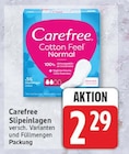 Slipeinlagen von Carefree im aktuellen EDEKA Prospekt