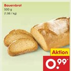 Bauernbrot Angebote bei Netto Marken-Discount Melle für 0,99 €