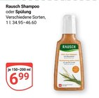 Shampoo im Angebot bei GLOBUS in Hof Shampoo Angebote von Rausch bei GLOBUS Hof für 6,99 €