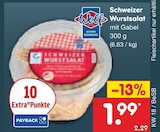 Schweizer Wurstsalat von Wolf im aktuellen Netto Marken-Discount Prospekt