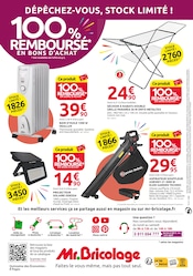 Radiateur Bain D'huile Angebote im Prospekt "LES SUPER AFFAIRES nous RAPPROCHENT depuis 45 ans" von Mr.Bricolage Radiateur Bain D'huile Angebote im Prospekt "LES SUPER AFFAIRES nous RAPPROCHENT depuis 45 ans" von Mr.Bricolage auf Seite 8