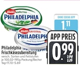 Frischkäsezubereitung von Philadelphia im aktuellen EDEKA Prospekt für 0,99 €