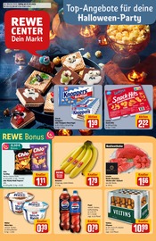 Bananen im REWE Prospekt in Jena Aktueller REWE Prospekt mit Bananen, "Dein Markt", Seite 1