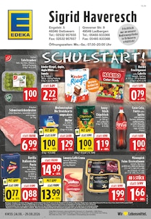 EDEKA Prospekt der KW 35 "Aktuelle Angebote" Aktueller EDEKA Prospekt "Aktuelle Angebote" Seite 1 von 28 Seiten