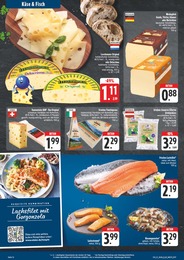 E center Lachs im Prospekt 