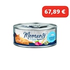 MOMENTS Adult Thon du pacifique 48x70 g en promo à 67,89 € chez Maxi Zoo MOMENTS Adult Thon du pacifique 48x70 g dans le catalogue Maxi Zoo