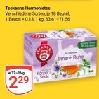 Harmonietee Angebote von Teekanne bei GLOBUS Rostock für 2,29 €