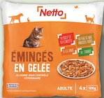 Émincés en gelée pour chat adulte - NETTO dans le catalogue Netto