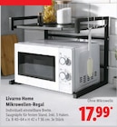 Mikrowellen-Regal Angebote von Livarno Home bei Lidl Meerbusch für 17,99 €