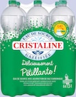 Eau de Source Gazeuse - Cristaline dans le catalogue Intermarché Hyper