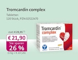 mea - meine apotheke - Tromcardin complex Angebot im Prospekt Tromcardin complex bei mea - meine apotheke im Prospekt "" für 21,90 €