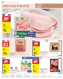 Prix et réduction Charcuterie dans le prospectus Carrefour Market en cours Offre Charcuterie dans le catalogue Carrefour Market du moment à la page 16