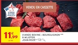 Viande bovine Bourguignon à mijoter - Jean Rozé dans le catalogue Intermarché Super
