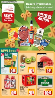REWE Prospekt Dein Markt mit 34 Seiten