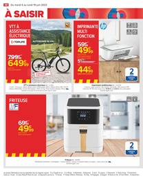 Prix et réduction Vélo Électrique dans le prospectus Carrefour en cours Offre Vélo Électrique dans le catalogue Carrefour du moment à la page 48