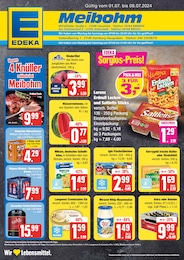 Aktueller EDEKA Supermärkte Prospekt für Bargstedt: Top Angebote mit 20} Seiten, 01.07.2024 - 06.07.2024