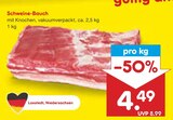 Schweine-Bauch im Angebot bei Netto Marken-Discount in Lüneburg Schweine-Bauch Angebote bei Netto Marken-Discount Lüneburg für 4,49 €