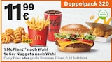 Doppelpack 320 von McDonald's für 11,99 € bei McDonalds im Angebot Doppelpack 320 von McDonald's im aktuellen McDonalds Prospekt