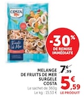 Melange de fruits de mer surgele - Costa dans le catalogue Super U