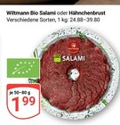Bio Salami im Angebot bei GLOBUS in Castrop-Rauxel Bio Salami Angebote von Wiltmann bei GLOBUS Castrop-Rauxel für 1,99 €