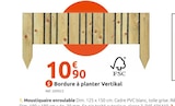 Bordure à planter Vertikal en promo chez Mr. Bricolage Ajaccio à 10,90 €