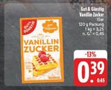 Vanillin Zucker im Angebot bei EDEKA in Gera Vanillin Zucker Angebote von Gut & Günstig bei EDEKA Gera für 0,39 €