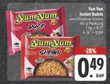 Duck Instant Nudeln Angebote von Yum Yum bei E center Bayreuth für 0,49 €