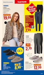 Offre Jean Femme dans le catalogue Lidl du moment à la page 43