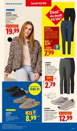 Promos Chaussures dans le catalogue "Foire aux vins" de Lidl Chaussures en promo dans le catalogue Lidl à la page 43