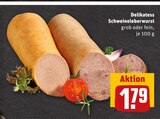 Delikatess Schweineleberwurst grob Angebote bei REWE Soest für 1,79 €