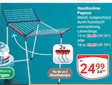 Standtrockner Pegasus im Angebot bei GLOBUS in Saarbrücken Standtrockner Pegasus Angebote bei GLOBUS Saarbrücken für 24,99 €