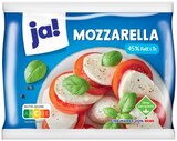 Mozzarella im Angebot bei REWE in Königswinter Mozzarella Angebote von ja! bei REWE Königswinter für 0,85 €
