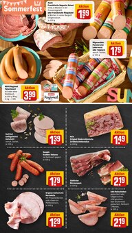 Mettwurst im REWE Prospekt "Dein Markt" mit 28 Seiten (Duisburg)