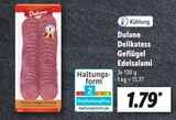 Delikatess Geflügel Edelsalami Angebot in Barsinghausen Delikatess Geflügel Edelsalami im aktuellen Prospekt bei Lidl in Barsinghausen