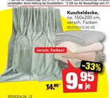 Kuscheldecke Angebote bei Spar-Express Langenhagen für 9,95 €
