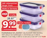 Frischhaltedosen Set „OneClick“ von  im aktuellen Segmüller Prospekt für 9,99 €