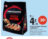 Gyozas au bœuf surgelés - AJINOMOТО à 4,04 € dans le catalogue E.Leclerc