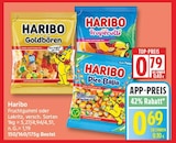 Goldbären von Haribo für 0,69 € bei EDEKA im Angebot Goldbären von Haribo im aktuellen EDEKA Prospekt
