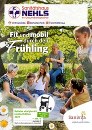 Aktueller Sanitätshaus Nehls GmbH Sanitätshäuser Prospekt für Langenselbold: Fit und mobil durch den Frühling mit 6} Seiten, 13.03.2025 - 31.05.2025
