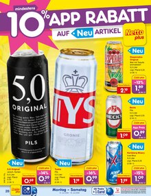 Gin im aktuellen Netto Marken-Discount Prospekt (Regensburg) Gin im Netto Marken-Discount Prospekt "Aktuelle Angebote" mit 73 Seiten (Regensburg)