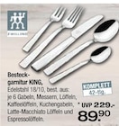 Besteckgarnitur KING Angebote von ZWILLING bei Ostermann Moers für 89,90 €