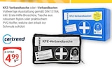KFZ-Verbandtasche Angebote von Cartrend bei GLOBUS Mannheim für 4,99 €