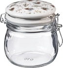 Glasvorratsdose, Tannenzweige & Zapfen mit Bügelverschluss (450 ml) im dm-drogerie markt Prospekt Glasvorratsdose, Tannenzweige & Zapfen mit Bügelverschluss (450 ml) von BOLTZE im aktuellen dm-drogerie markt Prospekt für 5,95 €
