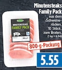 EDEKA Lollar - Minutensteaks Family Pack Angebot im Prospekt Minutensteaks Family Pack bei EDEKA im Lollar Prospekt für 5,55 €