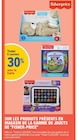 30% avec la Carte Ticket E.Leclerc Sur les produits présents en magasin de la gamme de jouets de Fisher-Price - FISHER-PRICЕ dans le catalogue E.Leclerc